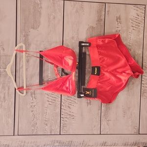 Playboy shorts and bra set